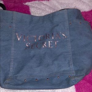 Victoria secret denim bag